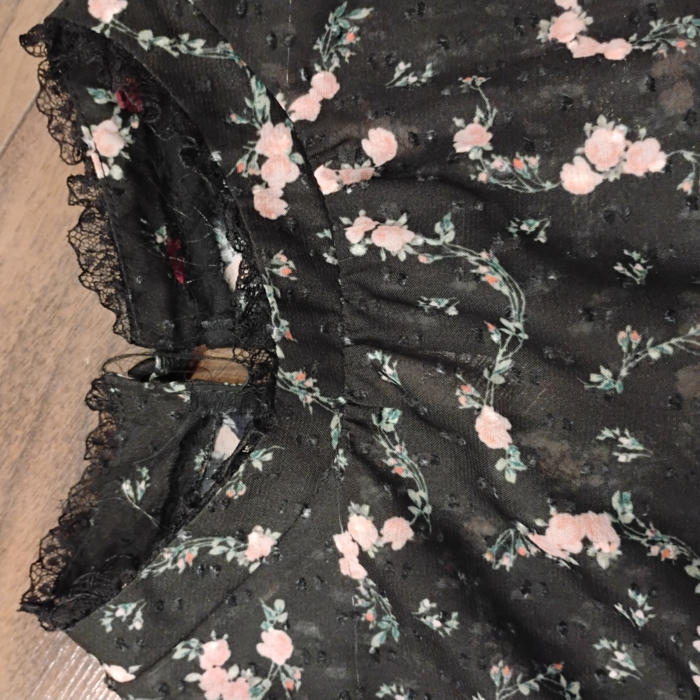 Floral Lace Women's Intimate Top